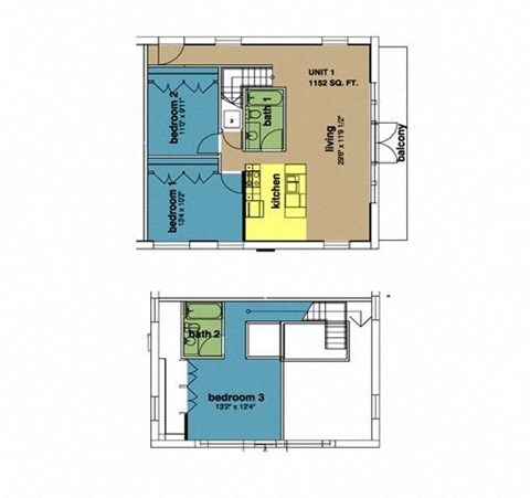 The Masonry Fire House Loft Plan